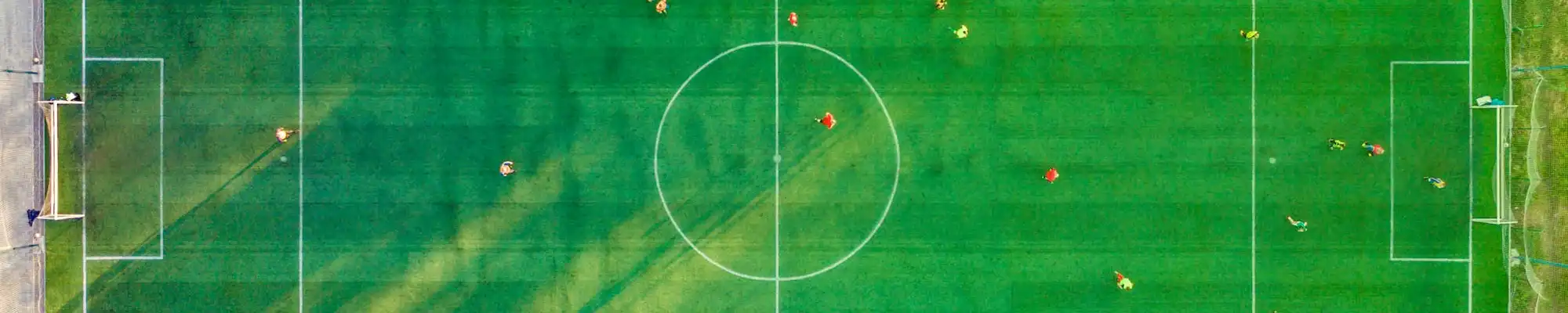 Soccer field background